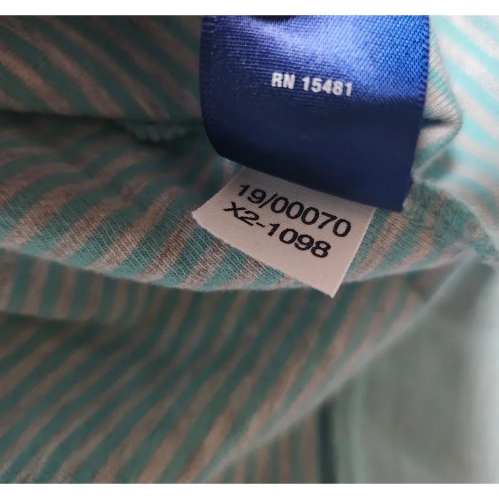 Oxford Mens Quarter Zip Pullover Mint Green Cotton Blend Sweater M X2-1098‎